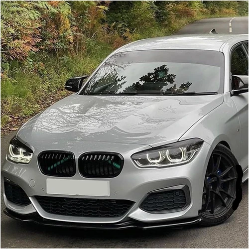 Imagen 2 del producto Para BMW serie 1 F20 F21 2015 ~ 2019 118i 120i M135i M140i M rendimiento parachoques delantero divisor labio coche difusor cuerpo Kit alerón