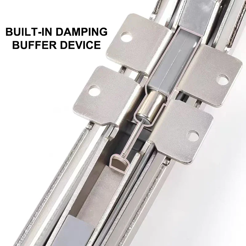 Heavy Customized 180° Parallel Opening Wardrobe Sliding for Cabinet Doors Opening up Cold Rolled Steel Bending Heavy Hinge