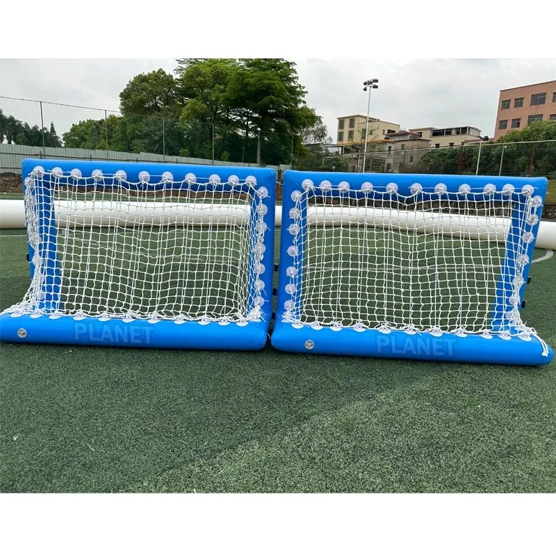الصيف في الهواء الطلق ألعاب رياضية PVC محكم نفخ كرة القدم الباب المحمولة البسيطة نفخ كرة القدم كرة القدم الهدف بوابة مع صافي