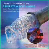 Rechargable Automatic Male Pleasure Mouth Masturbating Man Rotating Masturbation Bows For Men Vibrator For Penis Women