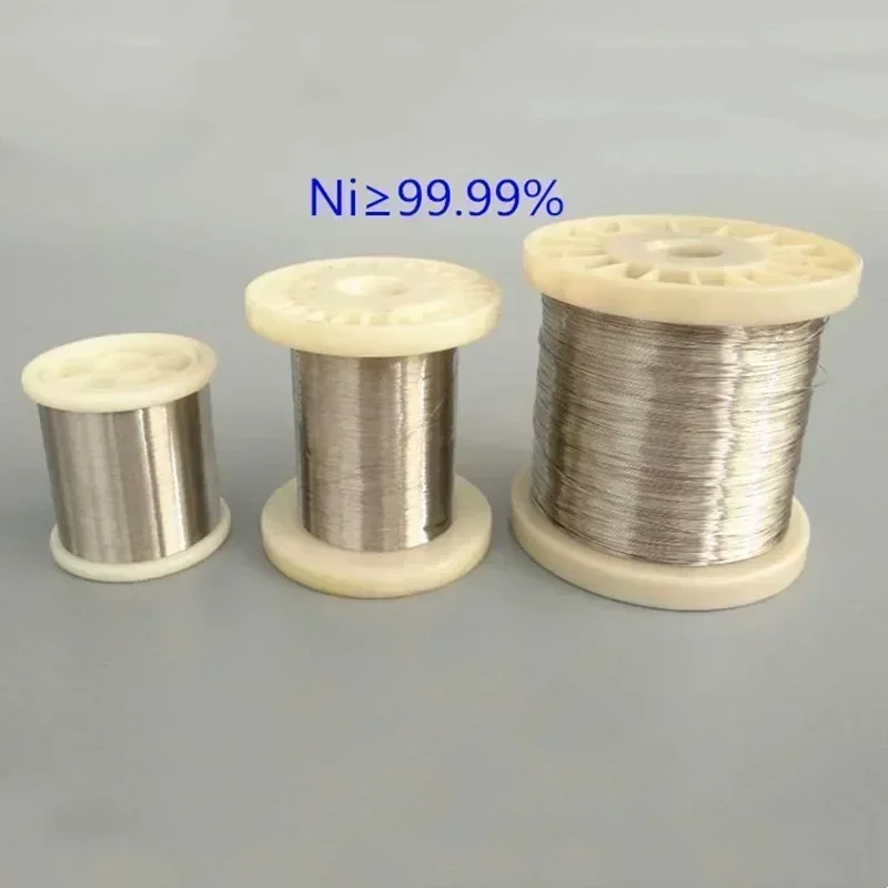 

Nickel Wire 0.025mm-8.0mm High Purity Ni99.99% Metal Electrode for Scientific Research