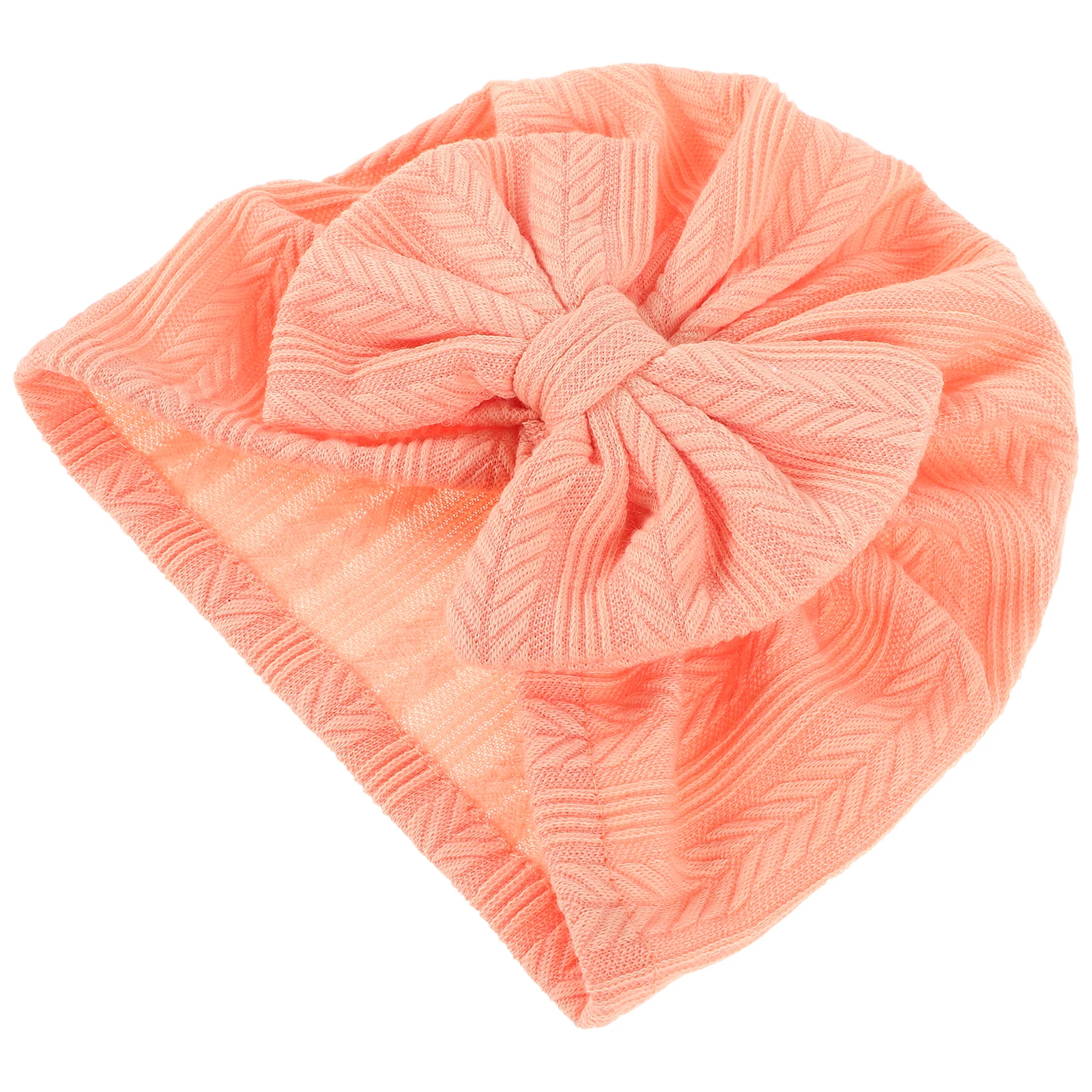 

Newborn Turbans Pure Color Bow Hat Cotton Toddler Bucket Hats Bows Girls Infant Headb s Hat Newborn Cap