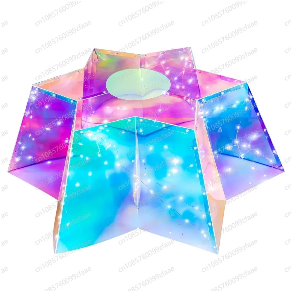 Christmas Tree Decoration Accessories 71cm Glowing 3D Light Emitting Diode Light Christmas Tree Dress