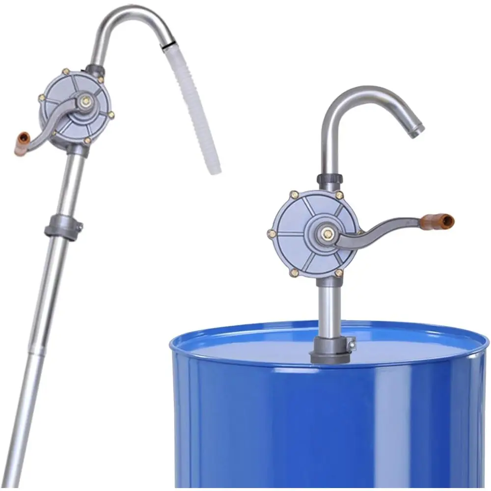 

Насос для бочек от 15 до 55 галлонов, универсальный насос для перекачки масла, ручные топливные насосы для керосина, гидравлических жидкостей