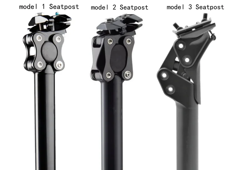 

Suspension Seatpost for Bicycles, Shock-Absorber Bike Seat Post for Road, Gravel, Hybrid, and E-Bikes