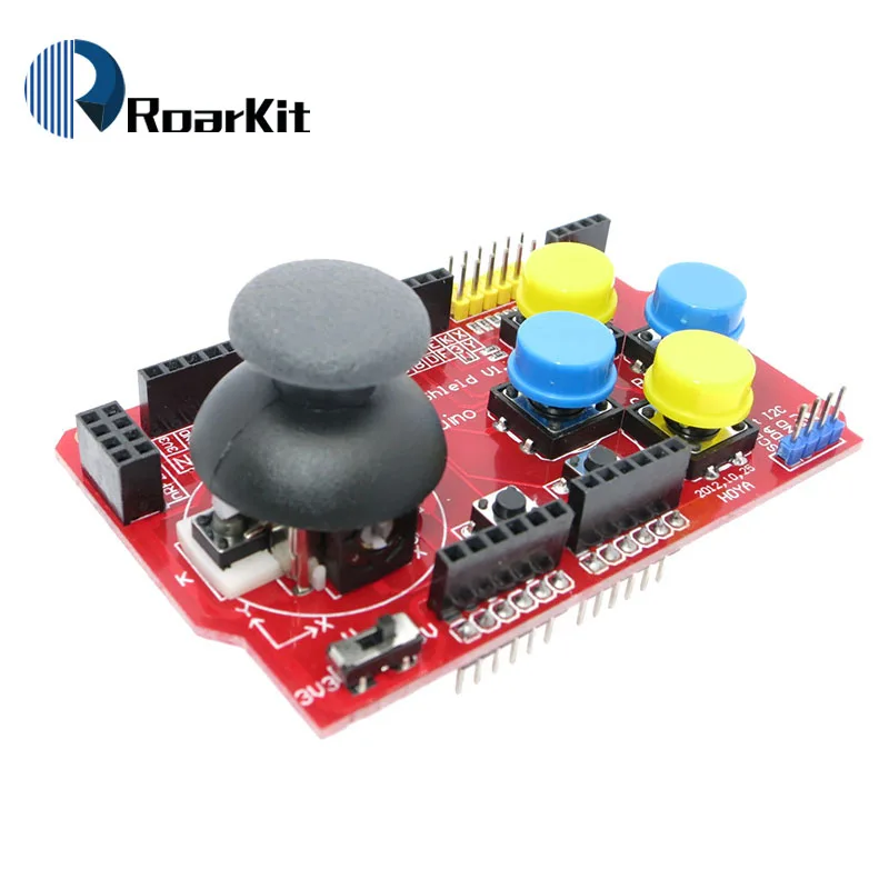 5PCS Joystick Shield for Arduino Expansion Board Analog Keyboard and Mouse Function