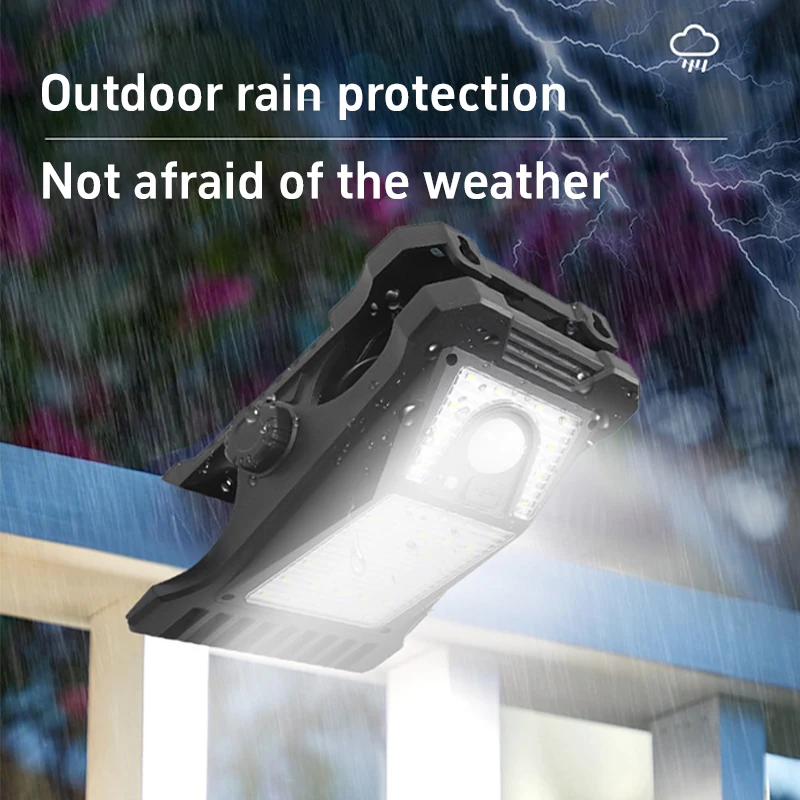 

Human Body Sensing Waterproof Solar Clip Light, Ultra Bright Outdoor Courtyard Camping Solar Light, Outdoor Lighting Fixtures