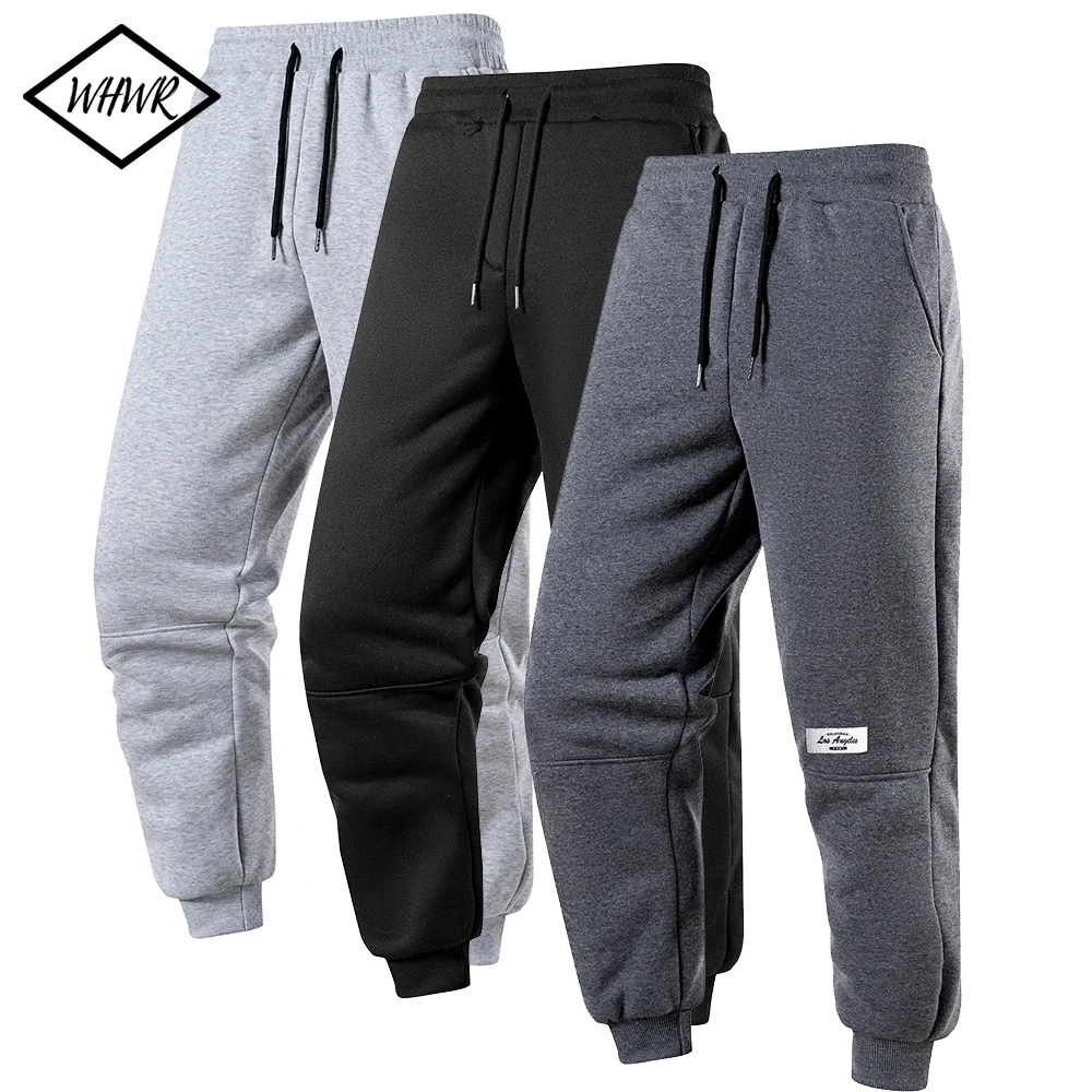 

Мужские повседневные спортивные брюки, спортивные брюки для спортзала для мужчин, мягкие спортивные штаны для бега, длинные брюки для бега, брюки на шнурке