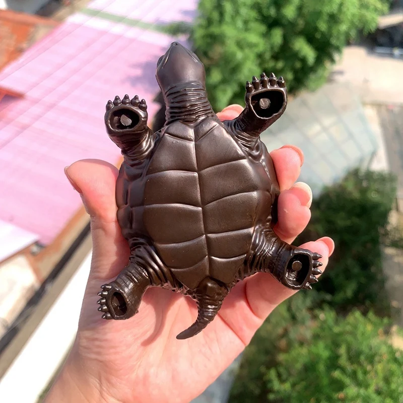 Crystal Stone Tooth Turtle Cute Animal Figurines Turtle Ornaments Healing Statue For Home Decoration Child Collection Gifts