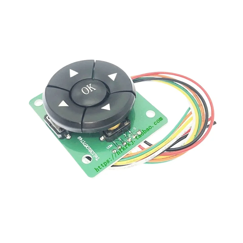 XA144M five-way switch with cable, five-way navigation button, with circuit board, switch module B3F-4055