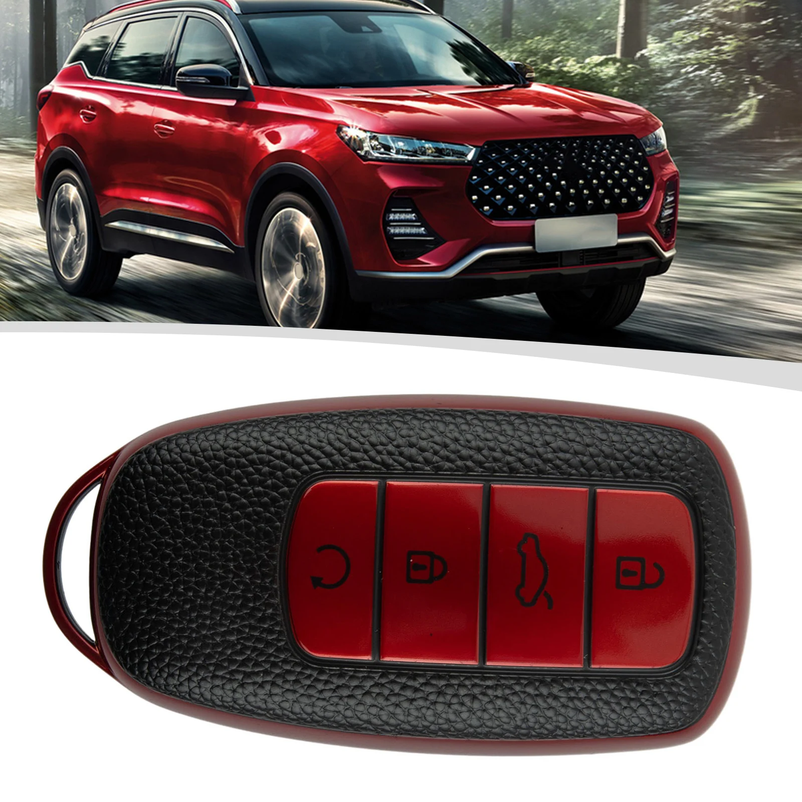 1x لشيري تيجو شل حماية 8Plus حافظة مفاتيح السيارة لمسة ممتازة منتج عالي الجودة علامة تجارية جديدة #5