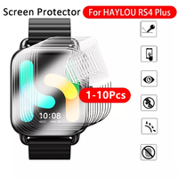 For HAYLOU RS4 Plus Screen Protector Soft Hydrogel Film RS4 Anti-scratch Cover For Haylou RS4+ RS4Plus Smartwatch Accessories