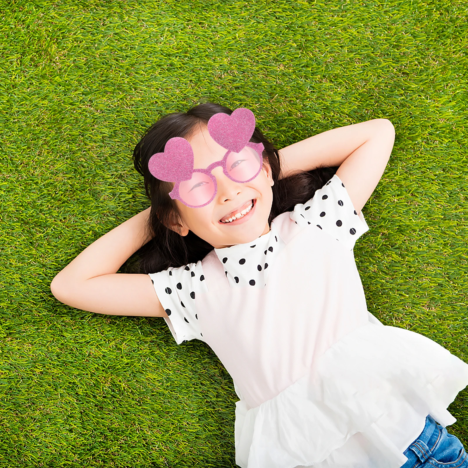 

2 Pcs Funny Glasses Decoration Party Heart Eyeglasses Bachelorette Shaped Sunglasses Photo Booth Props Bride