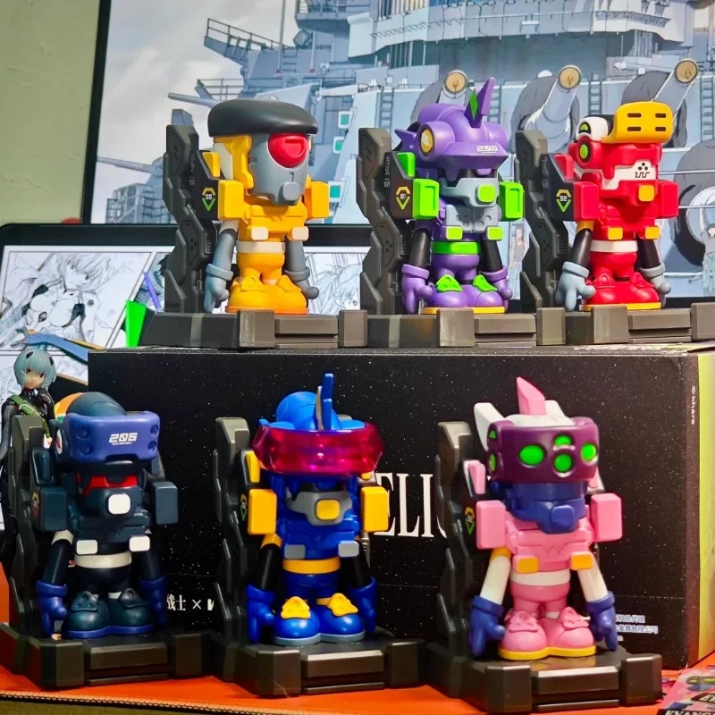 

New Anime Evangelion EVA00 Co Branded Chameleon PVC Model Toy Doll Collection Decoration Gift