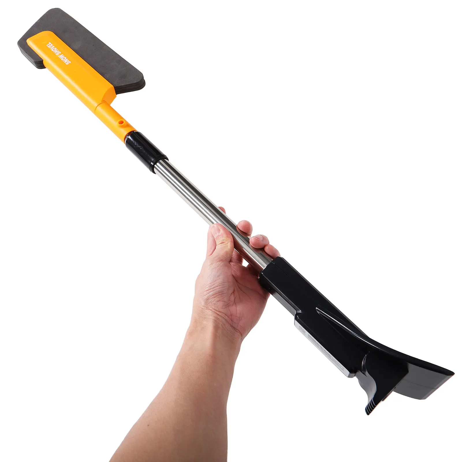 Extendable Windshield Ice Scraper for Car Snow Removal Multi-Functional Vehicle Ice Scraper Snow Sweeping Defrosting Tool Winter