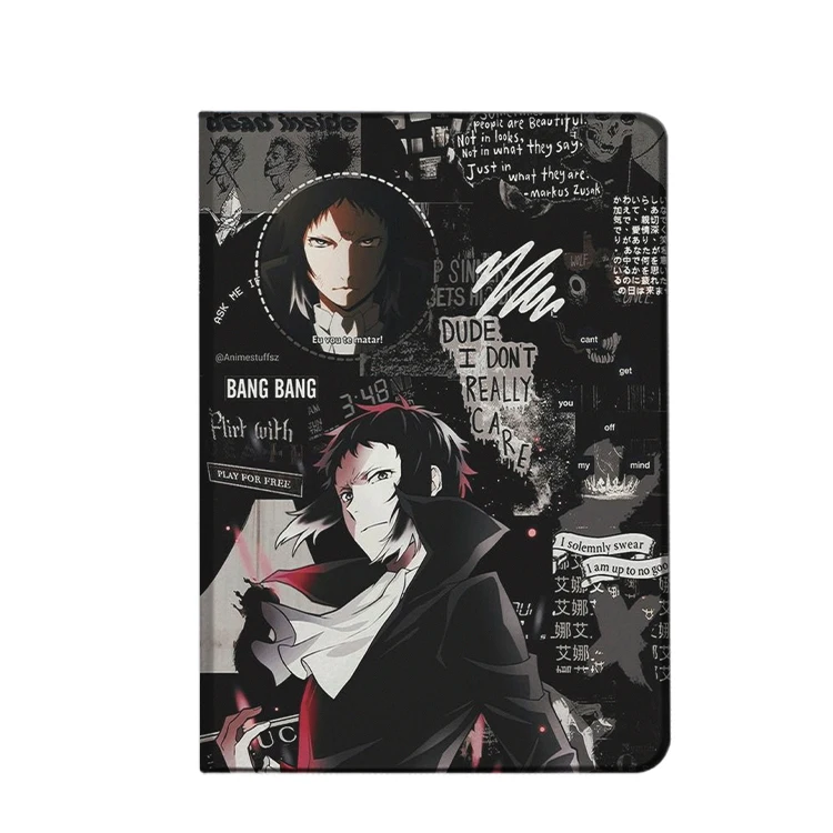 

Bungo Stray Dogs Akutagawa Case For iPad 10.2 7th 8th Air 2 3 Mini 2 3 5 Case Luxury Silicone For iPad Air 4 iPad Pro11 Case