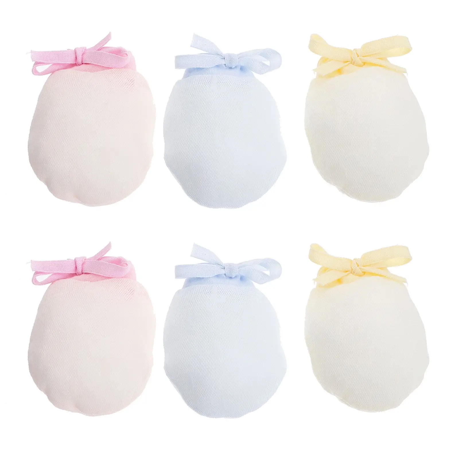 

3Pairs Baby Anti-Sucking Mittens Soft Flexible Finger Protectors for Newborn 0-3 Months Stop Thumb Sucking Infant Hand Mittens