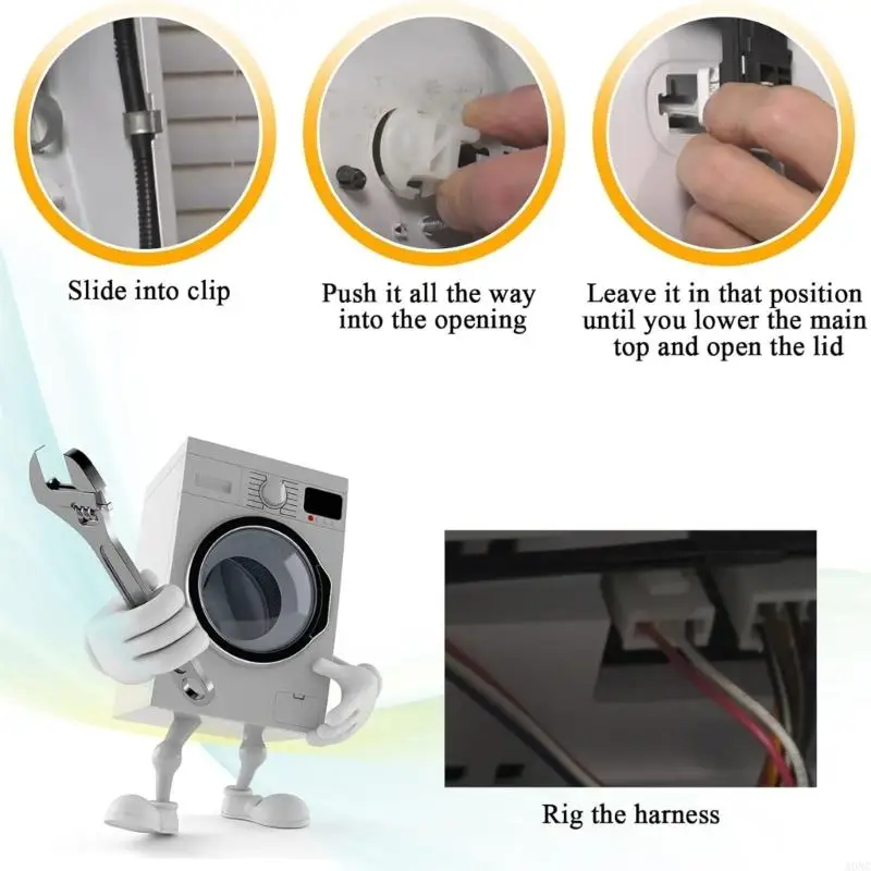 A0NC Стиральная защелка в сборе.