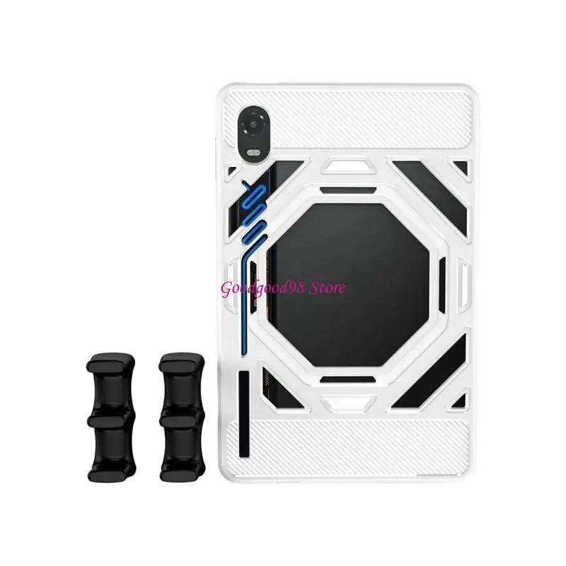 Gaming Carry Cover with Rear Cooling Access, Detachable Hand Grips and Flexible Case for Long Landscape Play Daily 