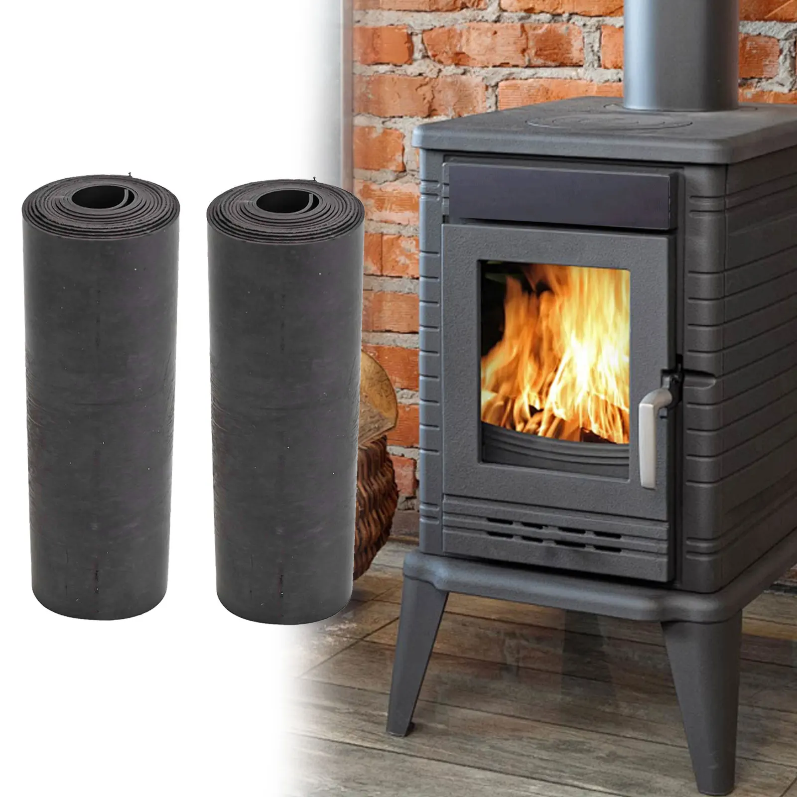 2Pcs Magnetic Fireplace Draught Excluder Fireplace Draft Stopper Vent Cover Block For A Comfortable Indoor Climate