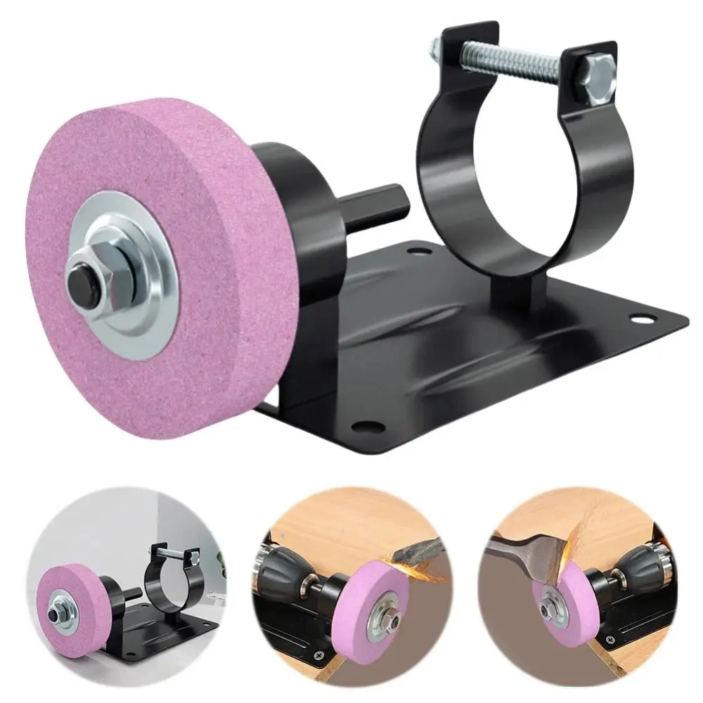 

Conversion Head Electric Drill Grinder Polisher Electric Drill Holder Sanding Block Grinding Wheel Grinder Stable Table Mount