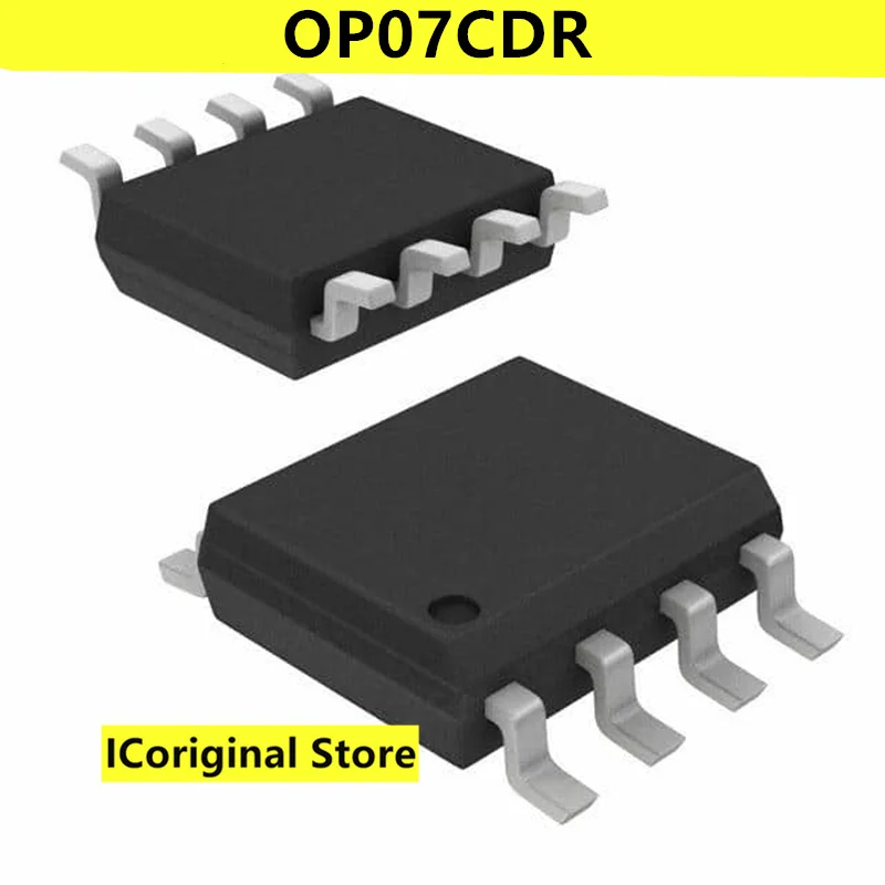 New and original OP07 OP07C OP07CDR SOP8 Bipolar op-amp operational amplifier and low noise sop-8 The integrated circuit