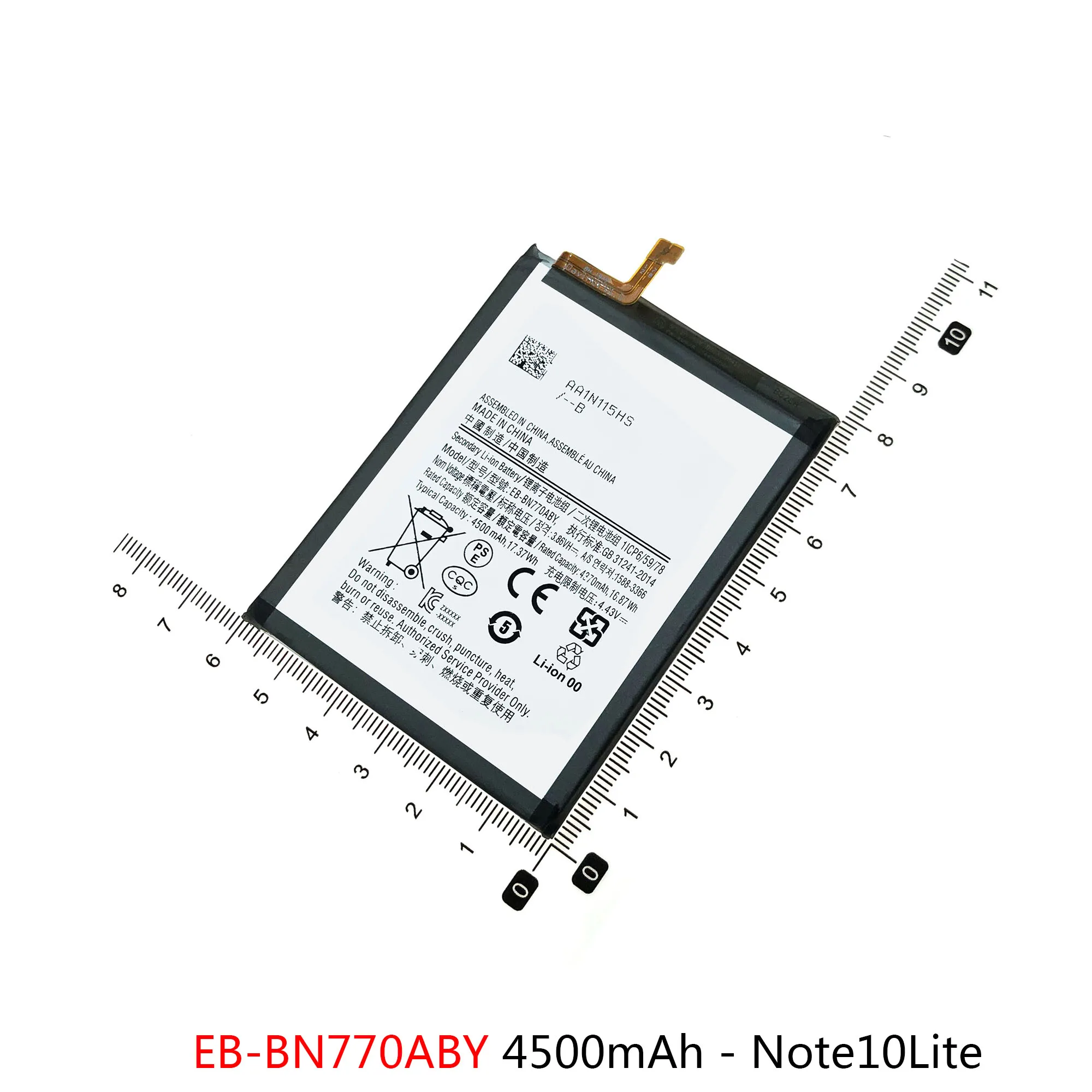 EB-BN970ABU Battery For Samsung Galaxy Note10 Note10+ Note10Plus Note10Lite Batteries BN972ABU BN770ABY Replacement Repair Parts