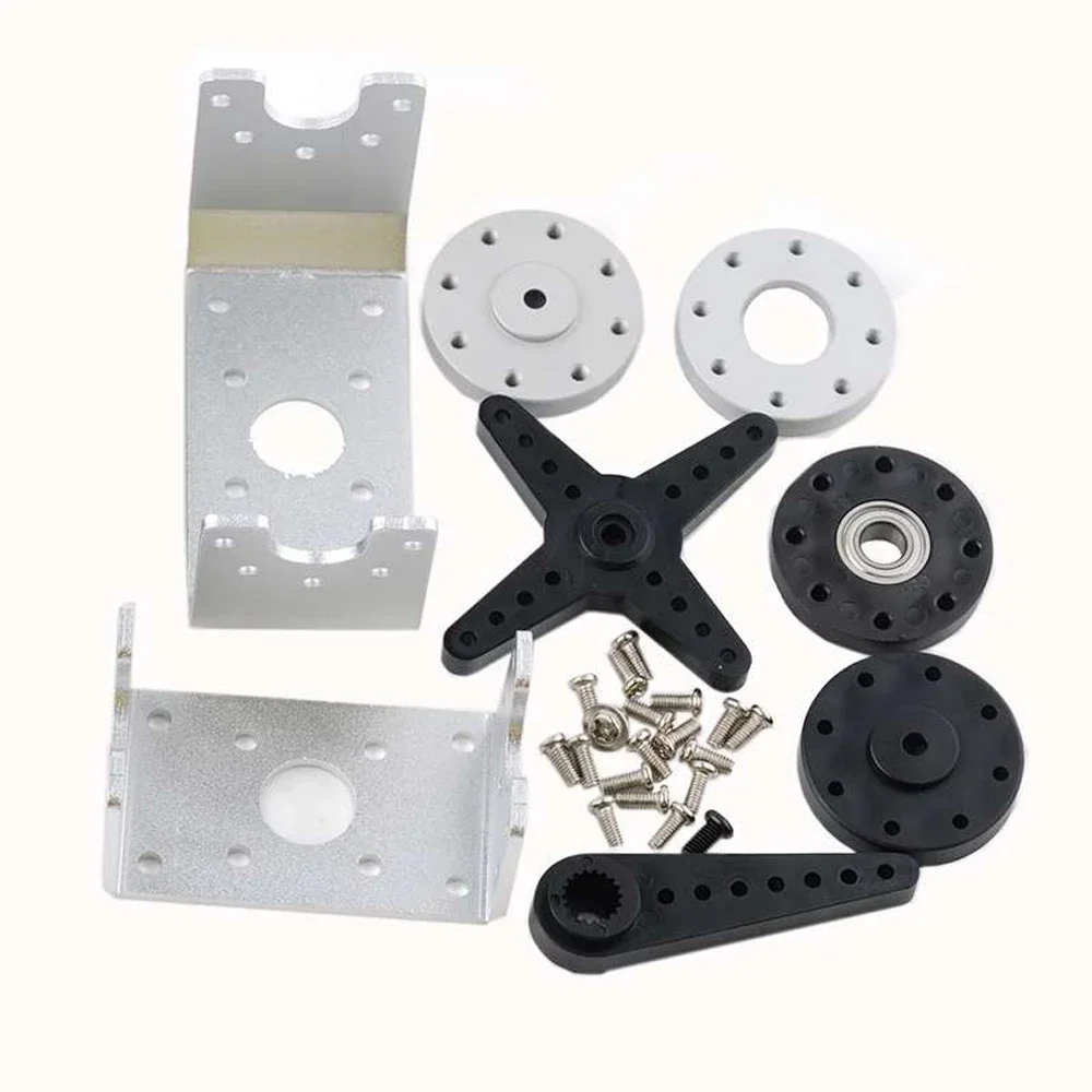 U Shape Bracket Metal Arm Plate Accessories Kit Servo Horn screws for RDS51150 RDS5180 RDS5160 150KG Robot Digital Servo