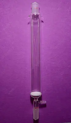 

Chromatography Column,400ml,24/40,300MM,OD 40mm,10mm Vacuum Hose