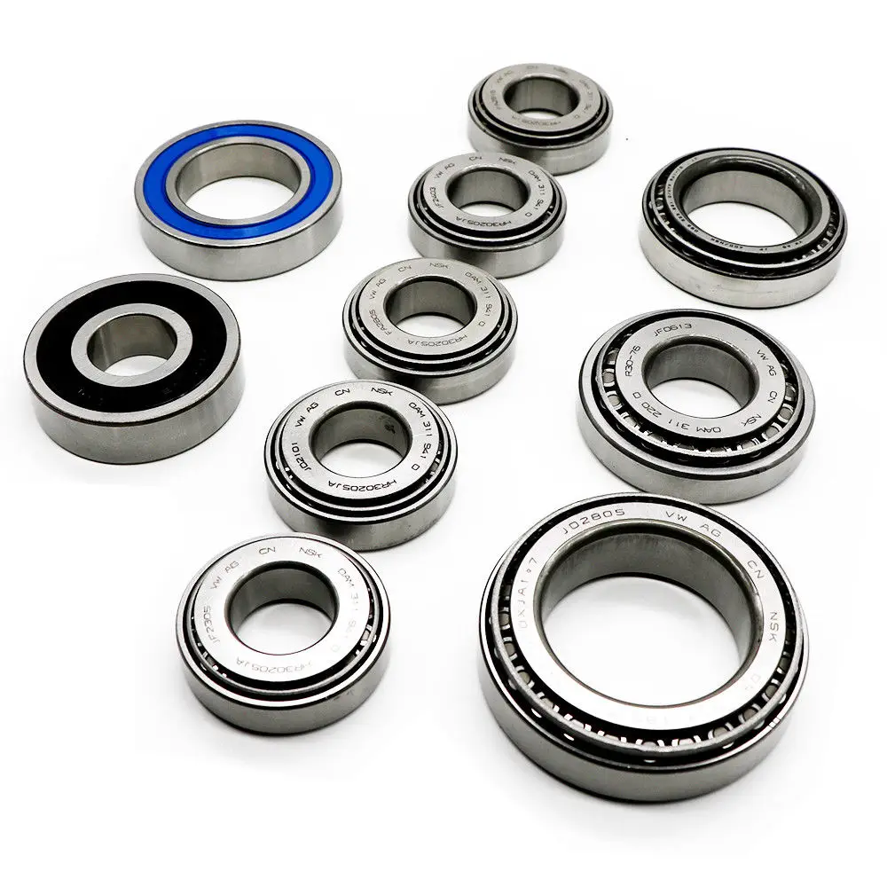 10PCS/Set NSK 0AM DQ200 Transmission Bearings FORVW FOR AUDI FOR SKODA FOR SEAT DSG 7 Speed