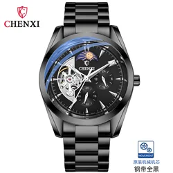 CHENXI 8801 Hollowed Watches Men's Mechanical Men Automatic Masculino Creative-watches Wristwatch Chinese