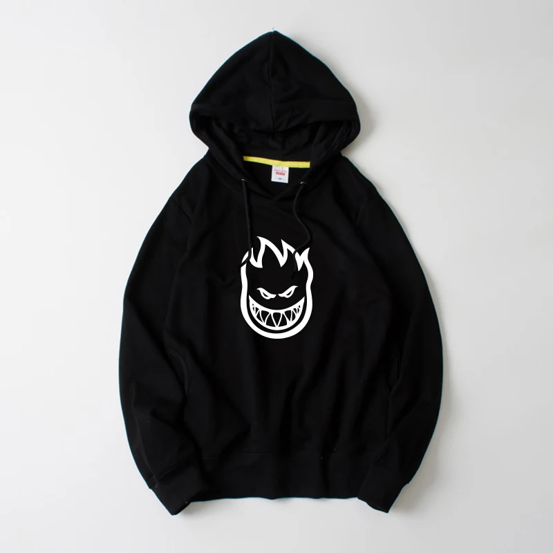 

Классическая толстовка свободного кроя для скейтбординга, унисекс, спортивная уличная одежда, хлопок/полиэстер, повседневная, удобная