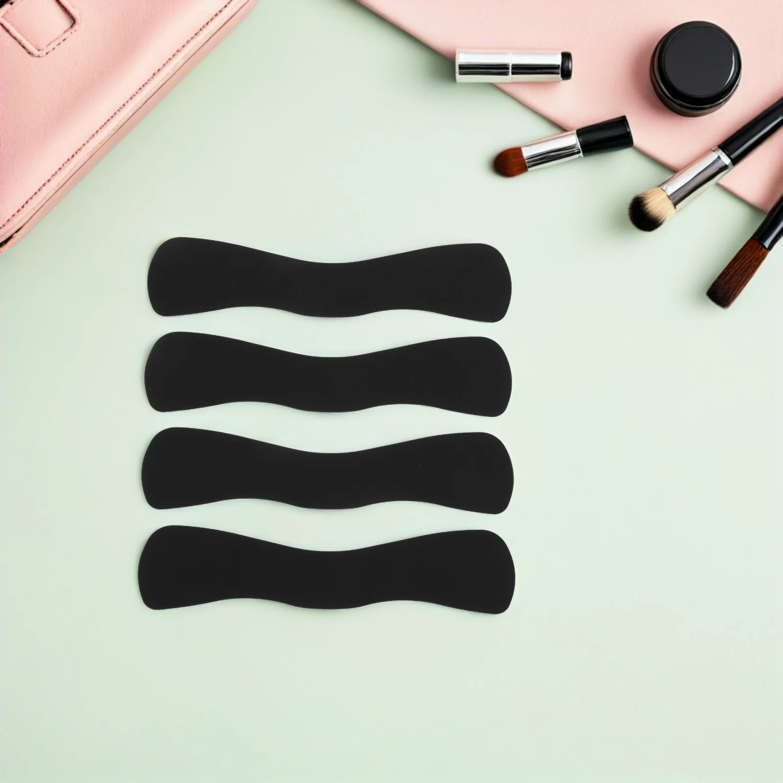 4Pcs Silicone Forehead Patch Eyelash Extension False Eyelash Holder Reusable Lash Isolation Pads Lash Extension Accessories