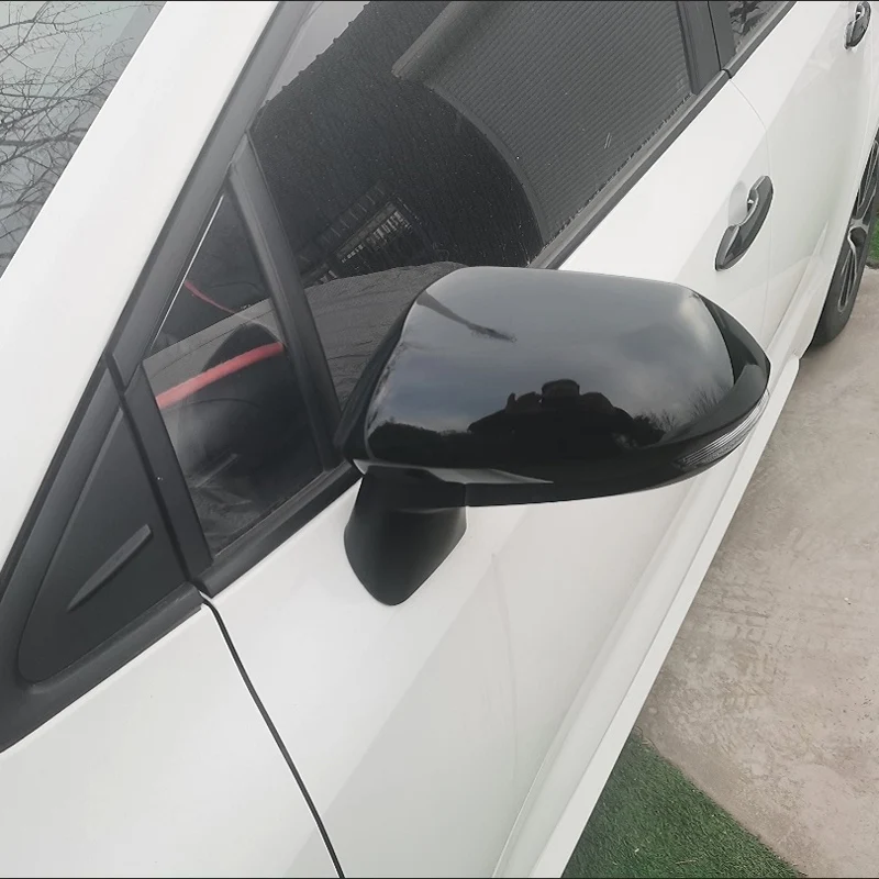 

For Toyota Yaris Cross 2020 2024 ABS Carbon Fiber Door Rearview Mirror Shell Decoration Frame Cover Trim Car Styling Accessories