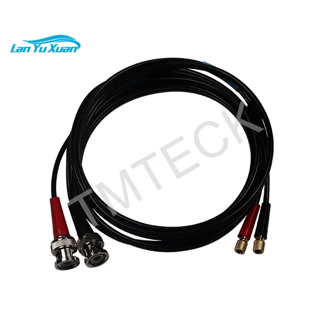 dual UT cable  Microdot-BNC Krautkramer  ultrasonic cable for UT flaw detector