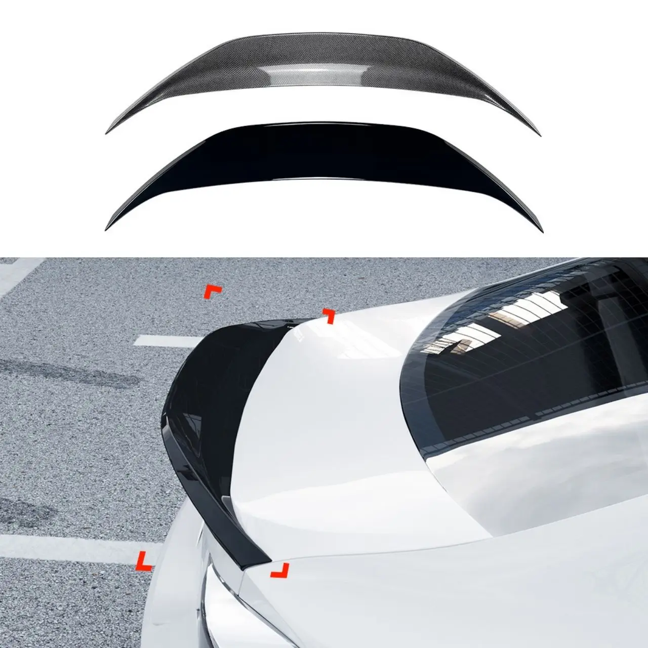 

Rear Spoiler Wing For Toyota GT86 Subaru BRZ Scion FR-S 2013-2020 ABS Rear Trunk Spoiler Lip Tail Wing Rear Trunk Lid