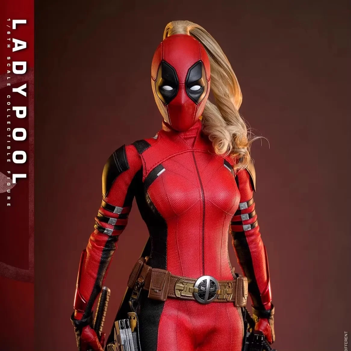 

Original 1/6 Scale Hot Toys Mms747 Lady Deadpool Action Figure Assembling Kit Collectible Toy Birthday/Christmas Gift In Stock