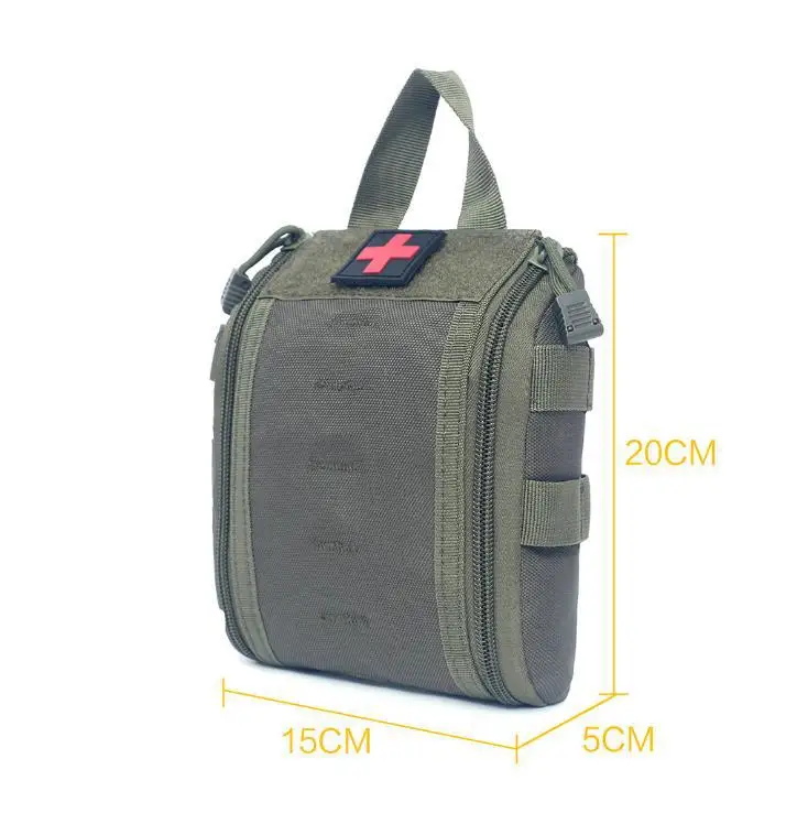EDC Medical Bag Molle Tactical Pouch First Aid Kits Outdoor Army Car Emergency Camping Hiking Survival EMT Utility Pack Hunting