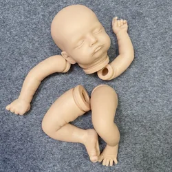 19 Inches Vinyl Reborn Doll Kit Hand Made Baby Rosalie Reborn Supply DIY Doll Kit Toy Doll Parts With Cloth Body