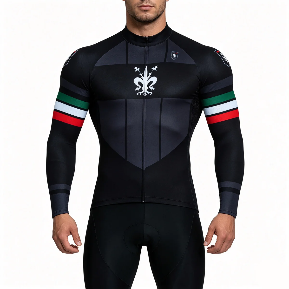 2027 Pro Team Winter Thermo-Fleece Radsport-Trikot-Set Langarm Fahrradbekleidung MTB Bike Wear Maillot Ropa Ciclismo Radsport – Detail 14