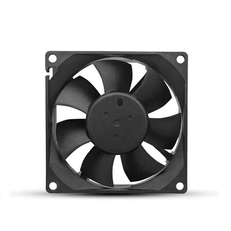 

Cooling Fan PC Computer Case DC 12V 0.3A Mute 8025 Fan 3Pin Connector in Stock Computer peripherals