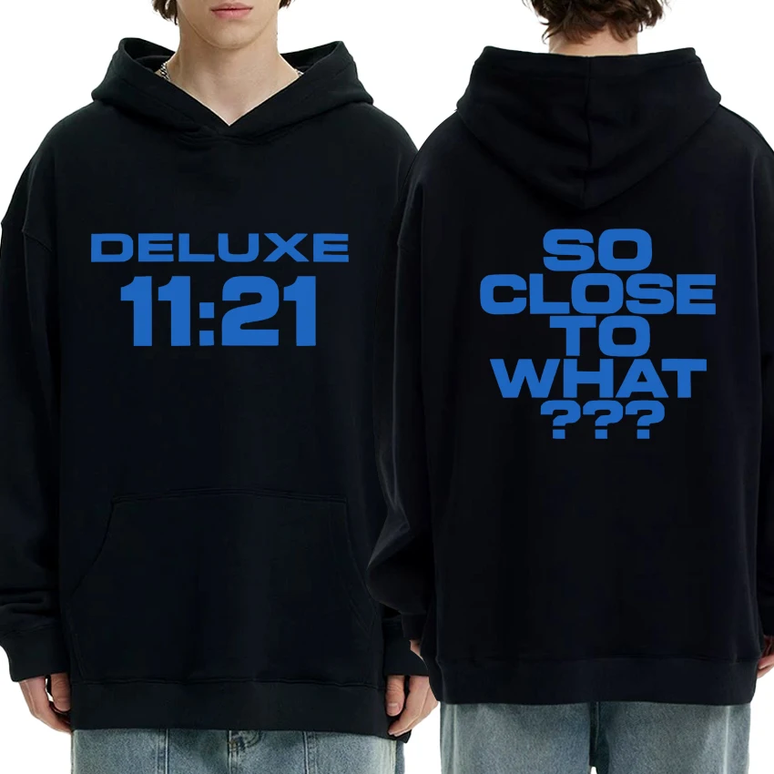 

2025 New So Close To What Deluxe Album Tate McRae print Winter Sweatshirt Men women Fleece Casual pullover Unisex fashion Hoodie