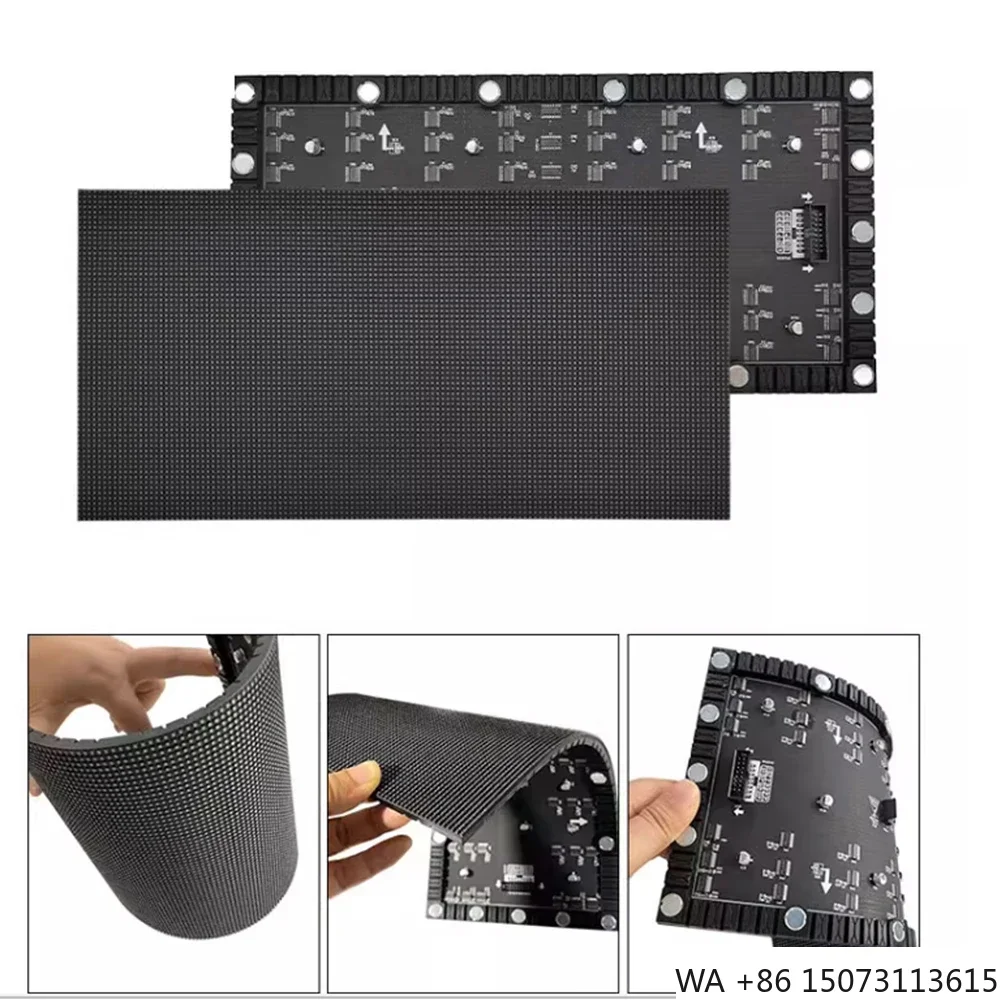 

Indoor P1.86 LED Display High Res Flexible Panel for Exhibition Halls & Conference Rooms