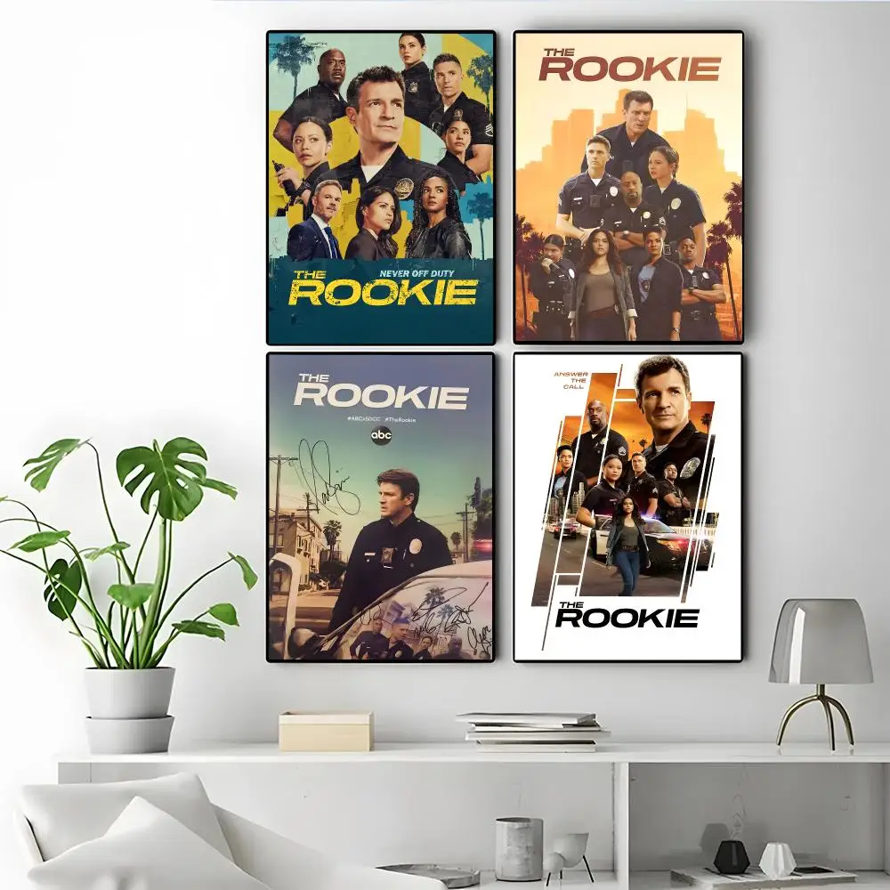 TV Series The Rookie Poster Modern Elegant Wall Stickers, Home Decor Poster, Wall Art for Living Room & Dorm
