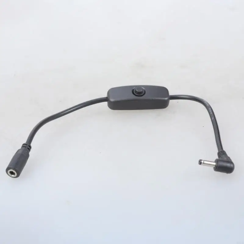 3.5x1.35mm To 3.5x1.35mm Power Cable with Switches Male To Female for CCTV Security Cameras Monitors LED Light Power Cable 