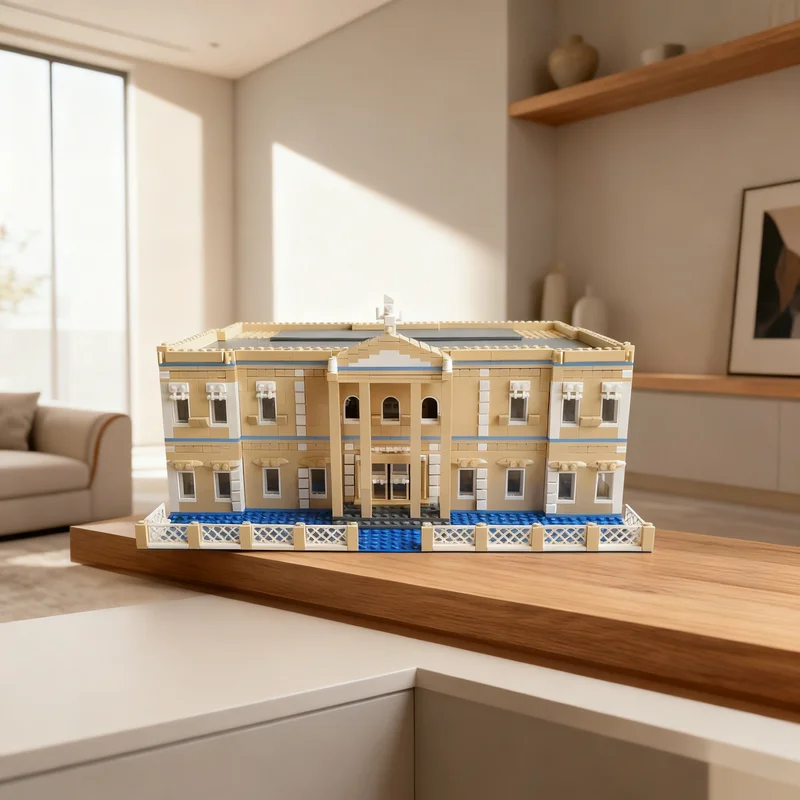 

2243pcs MOC Crumlin Road Courthouse Modular Streetscape Model Building blocks Architecture toys Christmas gifts Education Kids