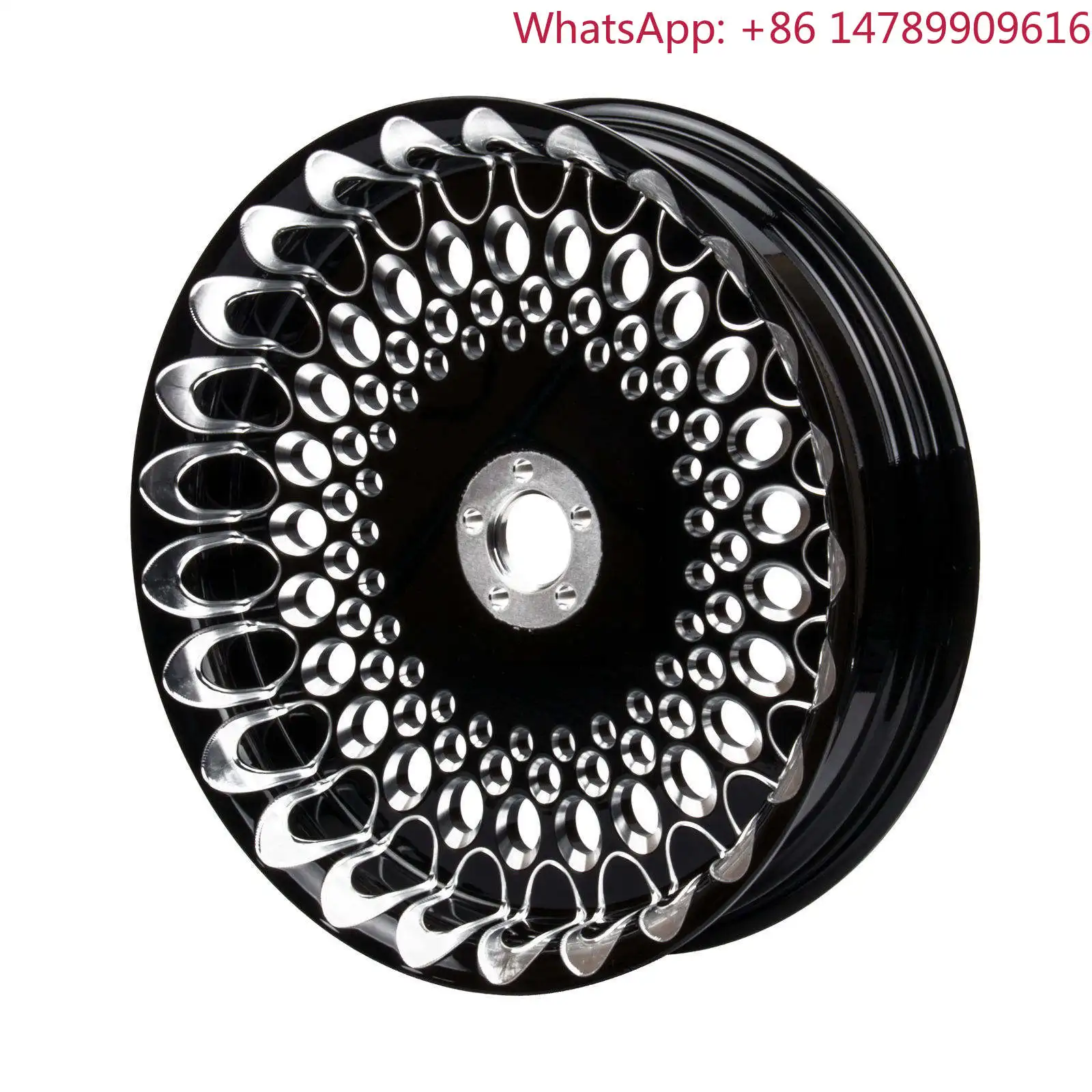 

Motorcycle PartsGloss Black CNC Machined Aluminum Motorcycle Wheel Rim For 2018-2024 M8 Softail Fatboy Breakout Models6061-T6 Al