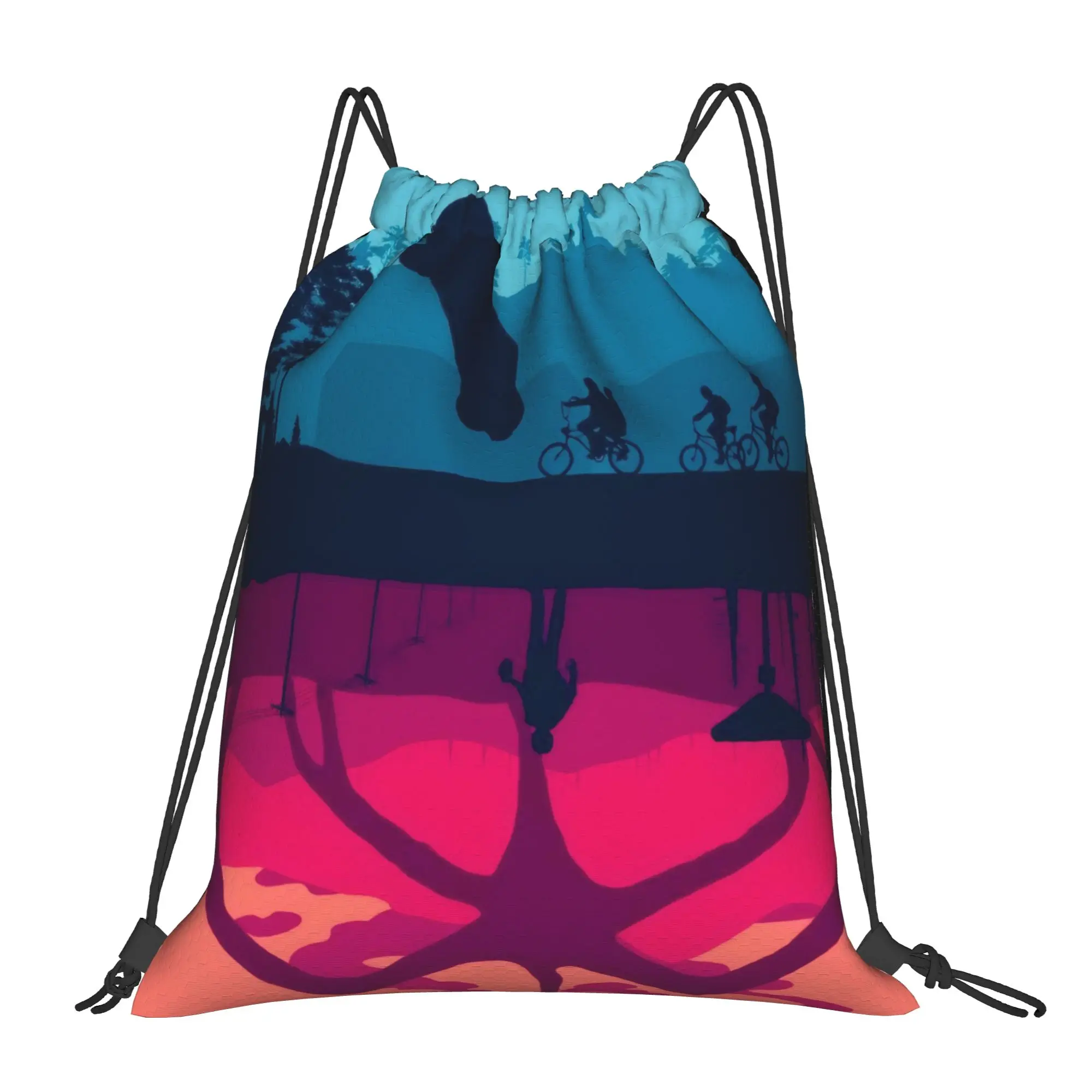 Mind Flayer 5 ST Drawstring Bags Sports Unisex Storage Organize Bundle Pocket Rope Bag