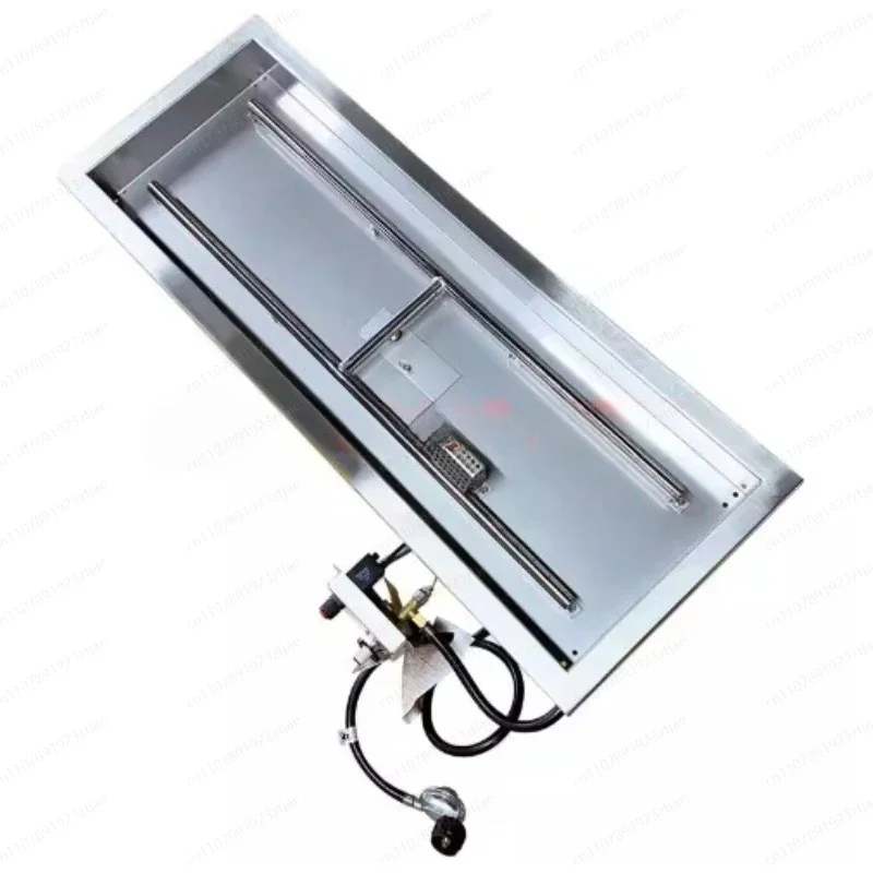 36× 12inch Stainless Steel Gas Propane Fire Pit Fire Stove Table Accessories