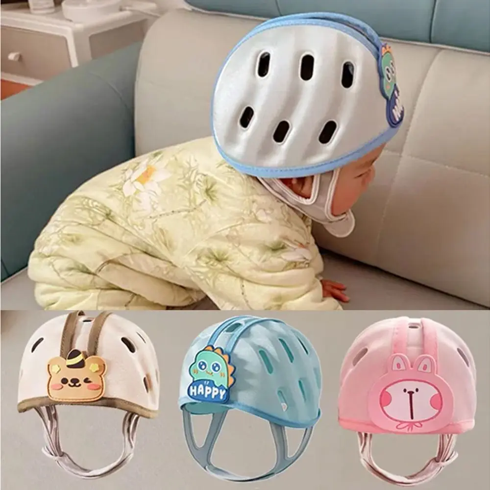 

No Bumps Baby Safety Helmet Breathable 360-Degree Protection Infant Head Protector Comfortable To Wear Adjustable